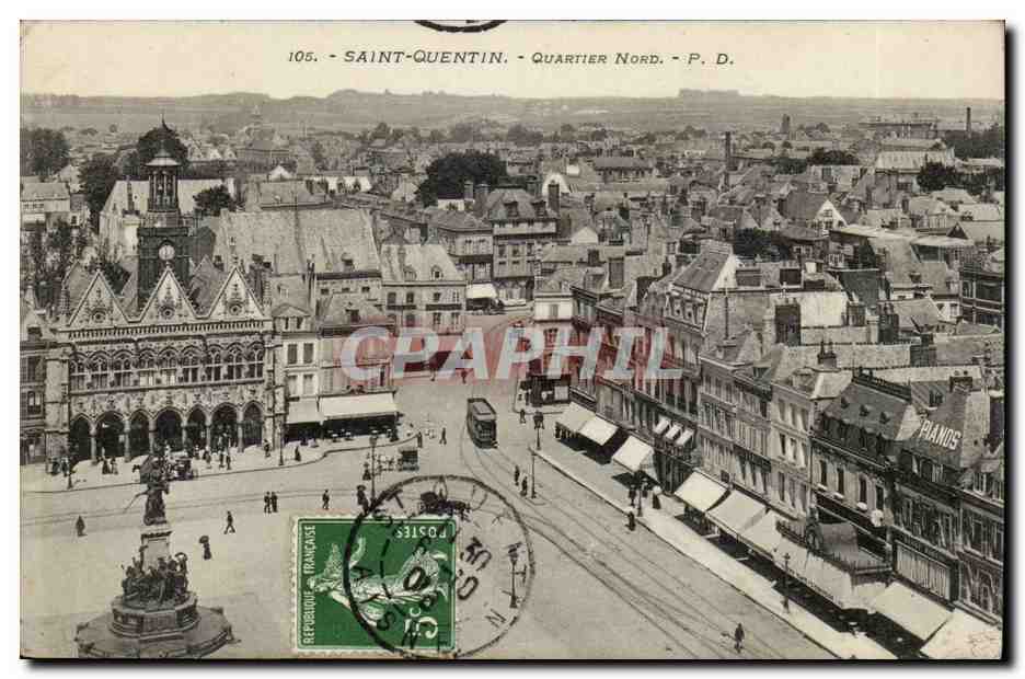 Saint-Quentin - Quartier Nord - P. D. - Éditeur P. D. n°105