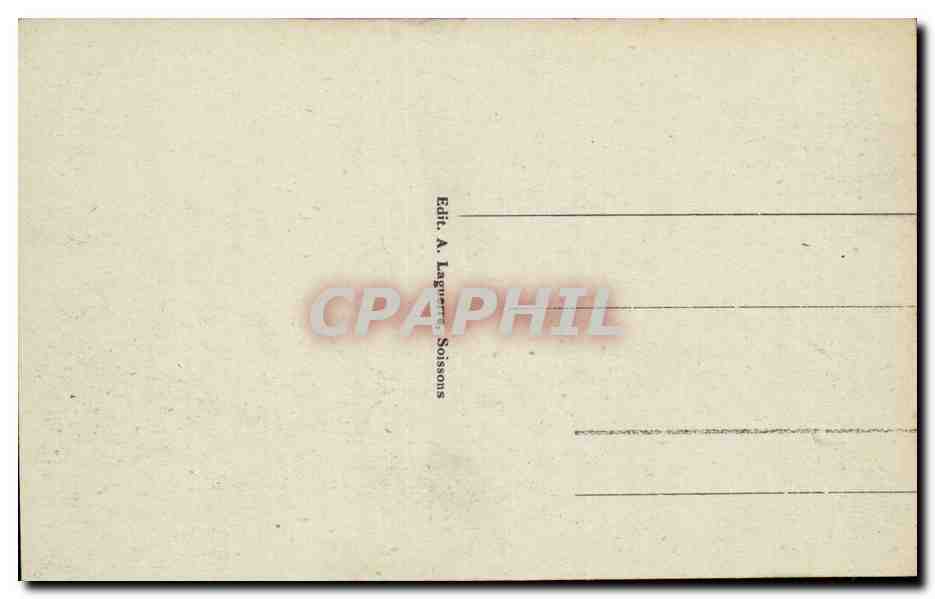 Soissons - Vue Generale vers la Cathedrale - CPA  — Rückseite