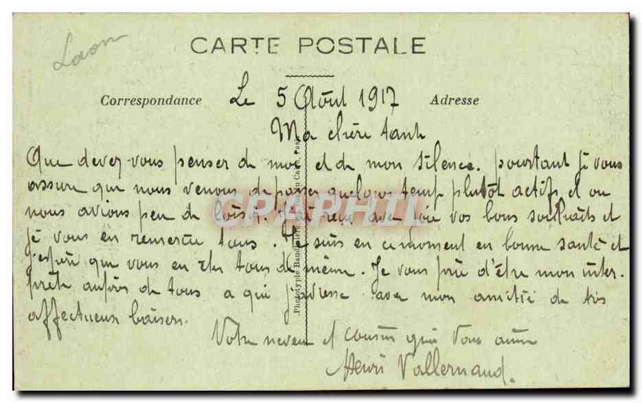 Châuny (Aisne) — Le Pont du Canal saulté et recréé en passerelle par le Génie — Poot-Express - Vire Paris — Reverso