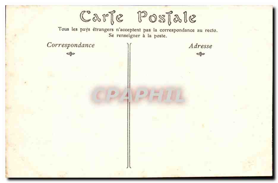Laon — Les Remparts et la Promenade du Nord — Librairie Burgringue A. Courrat — Laon — Rückseite