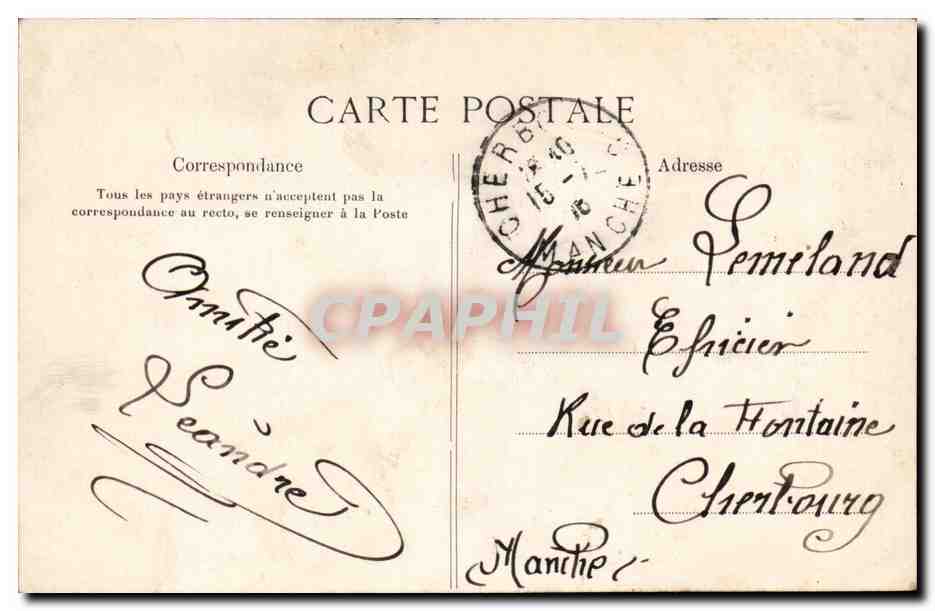Chauvy — vue panoramique avec lettres découpées — Barnaud, Phot.-Edit., Chauny — Reverso