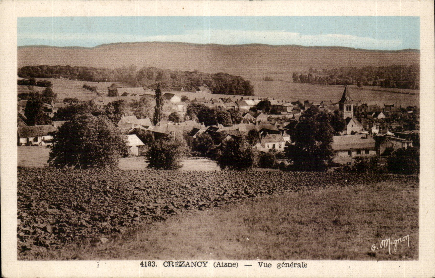 Crezancy - Vue Generale - CPA 