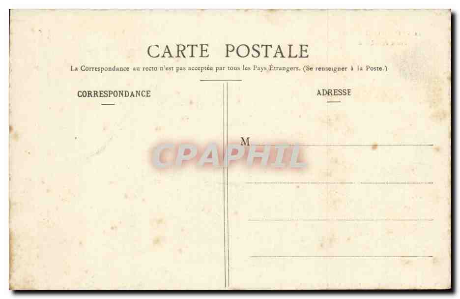 Longpont (Aisne) — Porte fortifiée de l'Abbaye — Gudet, édit., Longpont (Aisne) - Imprimeries Riffièles, Nancy — Rückseite