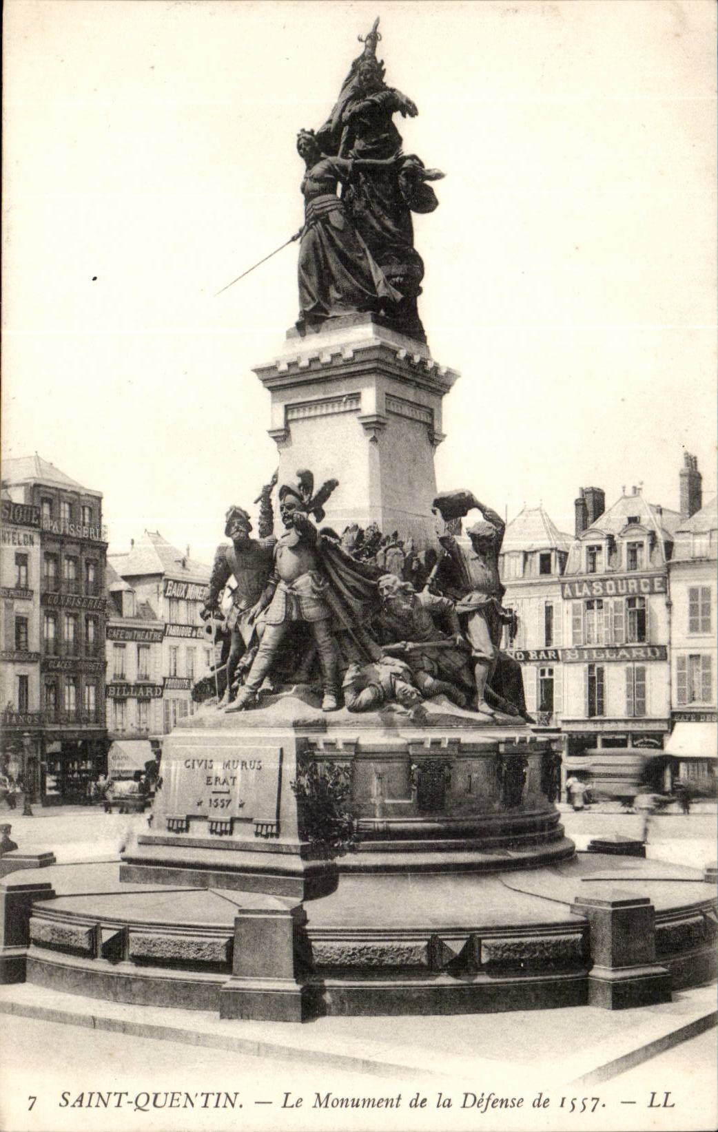 Saint Quentin - Le Monument de la Defense de 1557 - CPA -