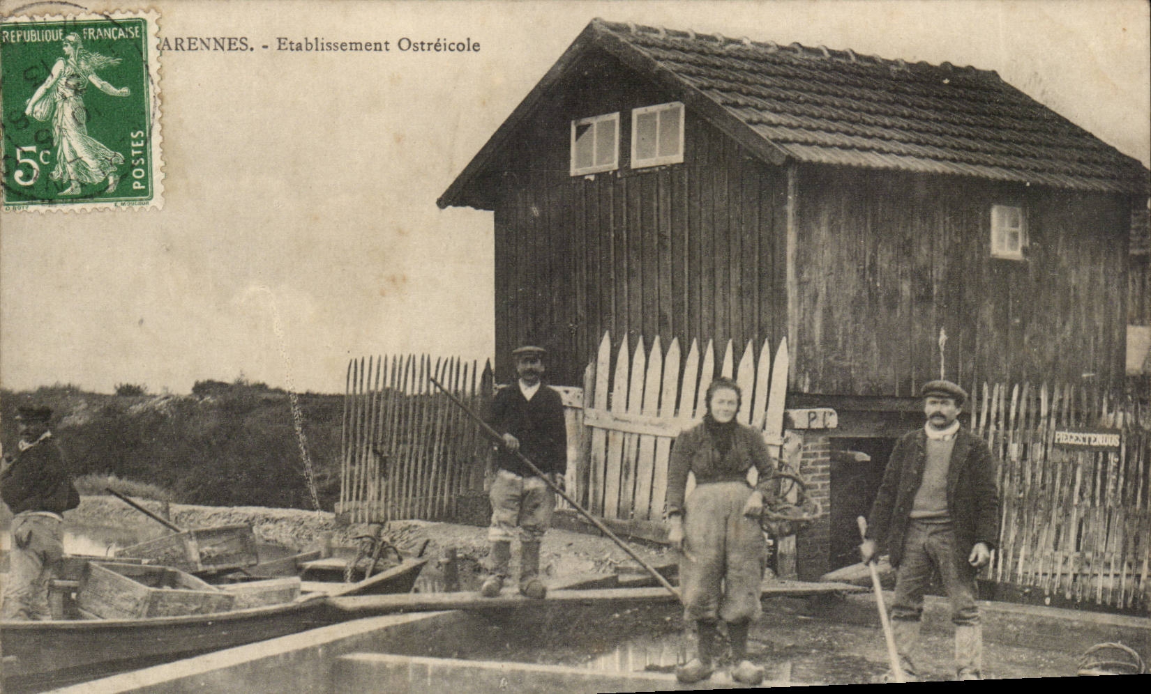 Marennes cPA Etablissement ostreicole TOP (peche petits metiers)