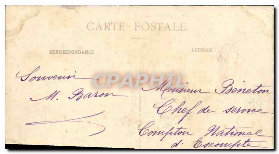 Marennes cPA Etablissement ostreicole TOP (peche petits metiers) — Rückseite