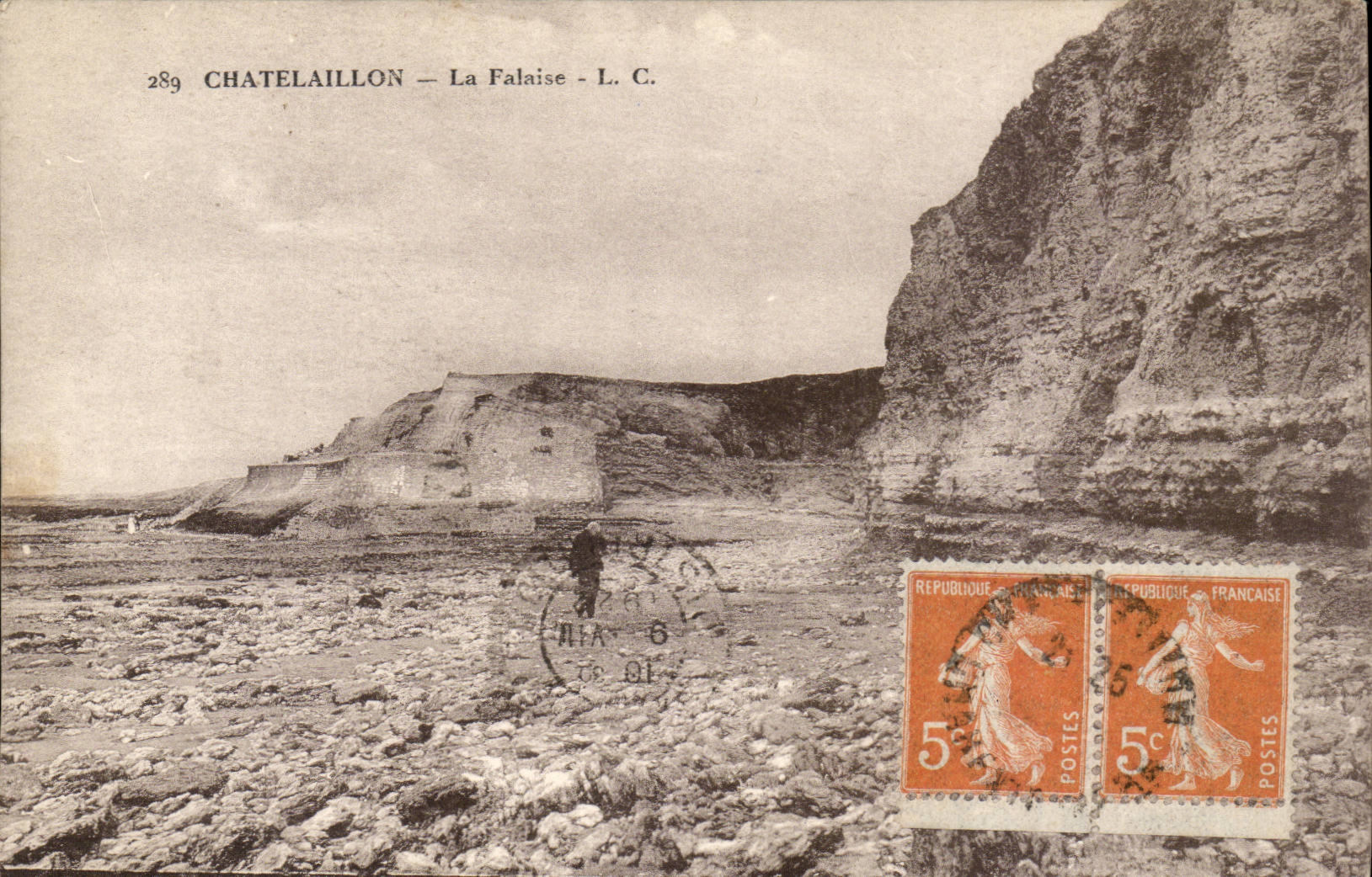 Châtelaillyon — The Cliff — L. C. — n°289