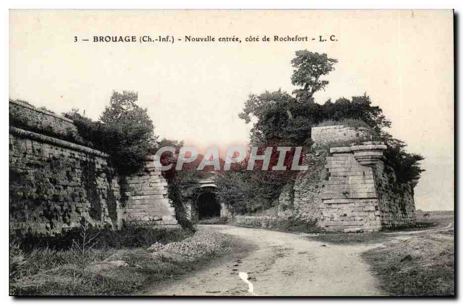 Brouage (Ch.-Inf.) — Nouvelle entrée, côté de Rochefort — L. C.