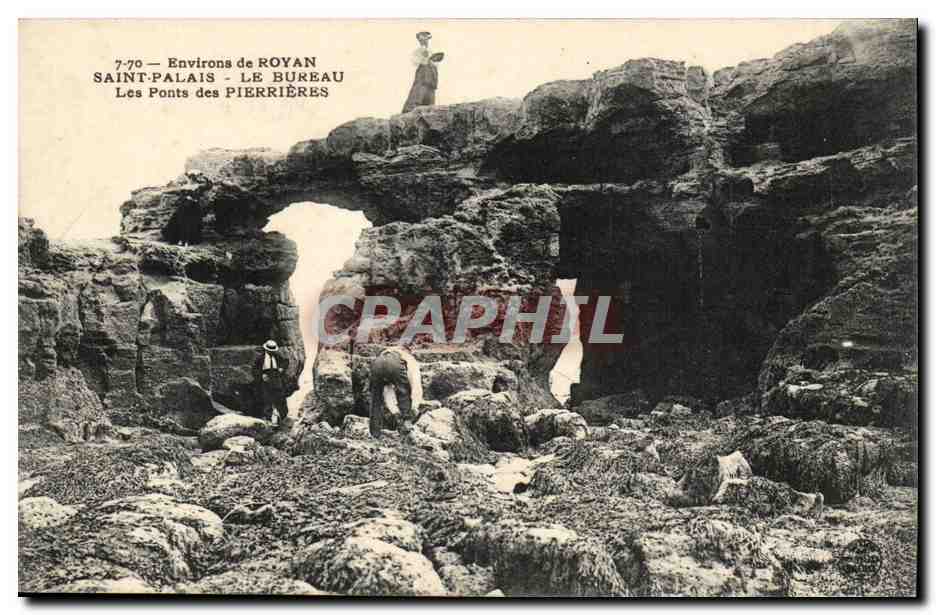 environs de Royan CPA Saint Palais Le Bureau Les ponts de Pierrieres