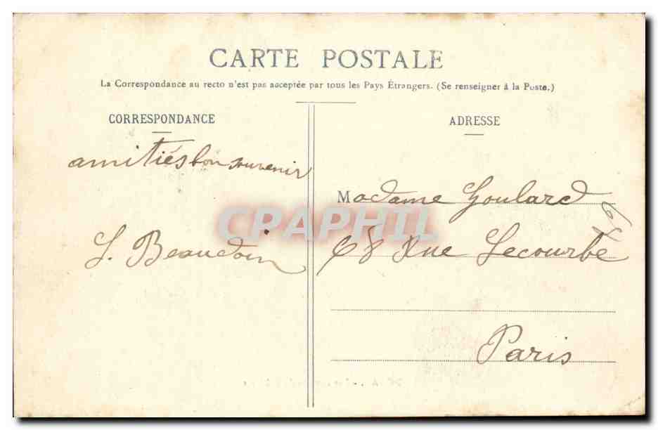 ROYAN - Les Grottes de Vallières — A.B.&C. Éditeur — Verso