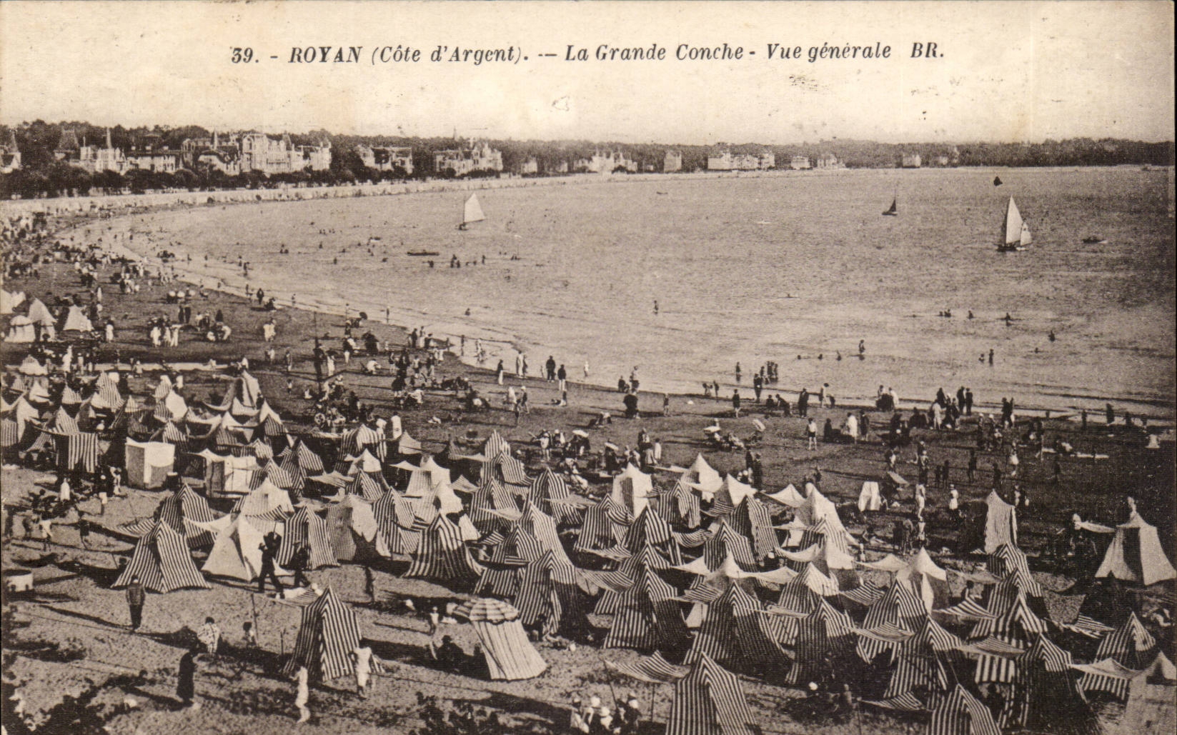 Royan CPA La grande conche Vue generale
