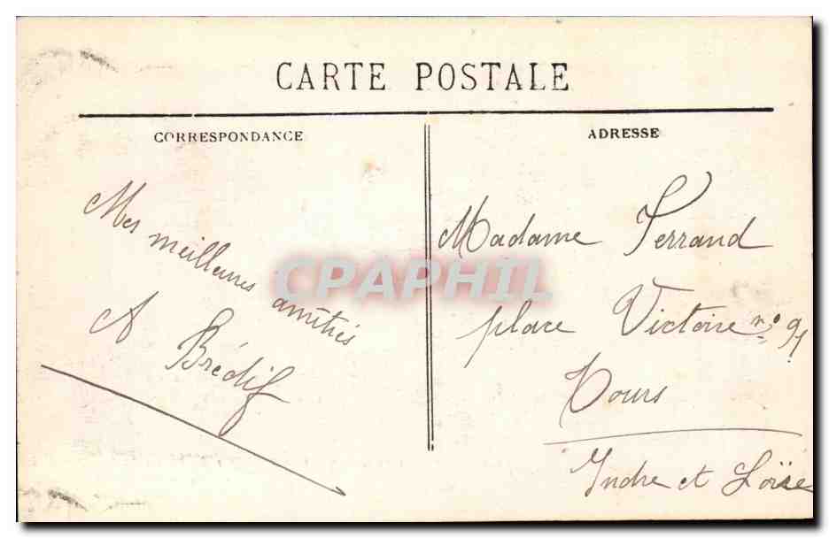 Royan CPA Cote d'argent Vue generale de la grande conche — Rückseite