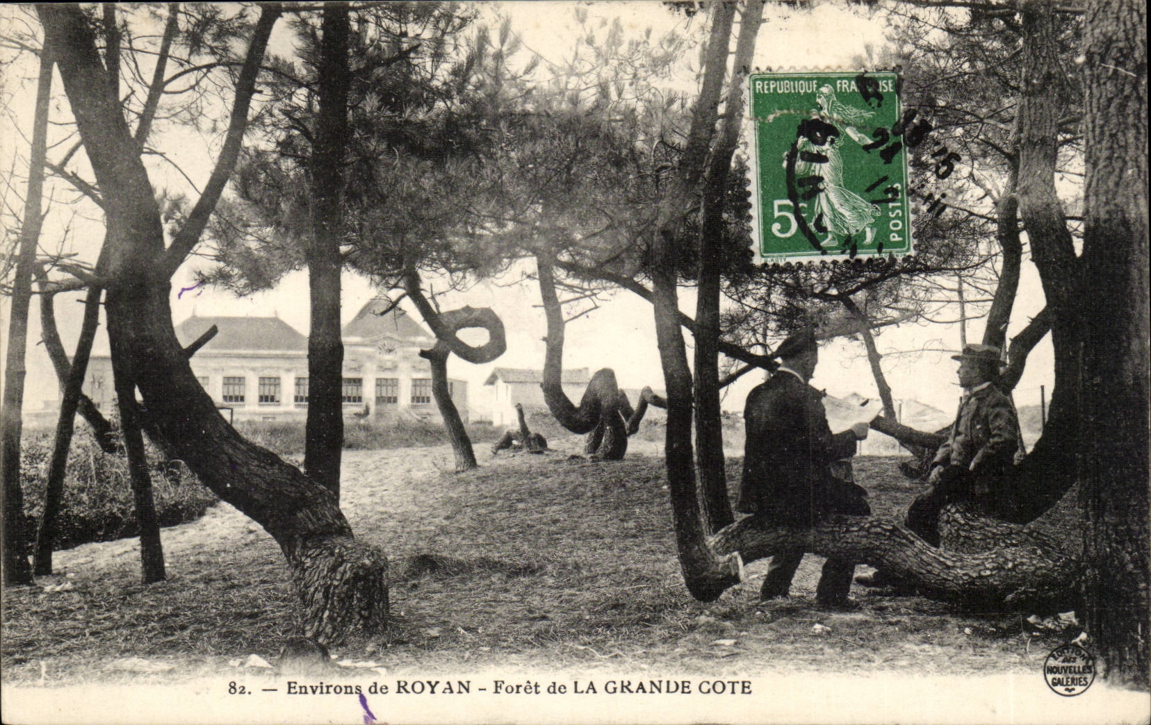 Environs de Royan CPA Foret d ela Grande Cote