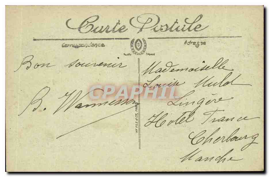 Royan CPA le casino a travers les pins  — Back