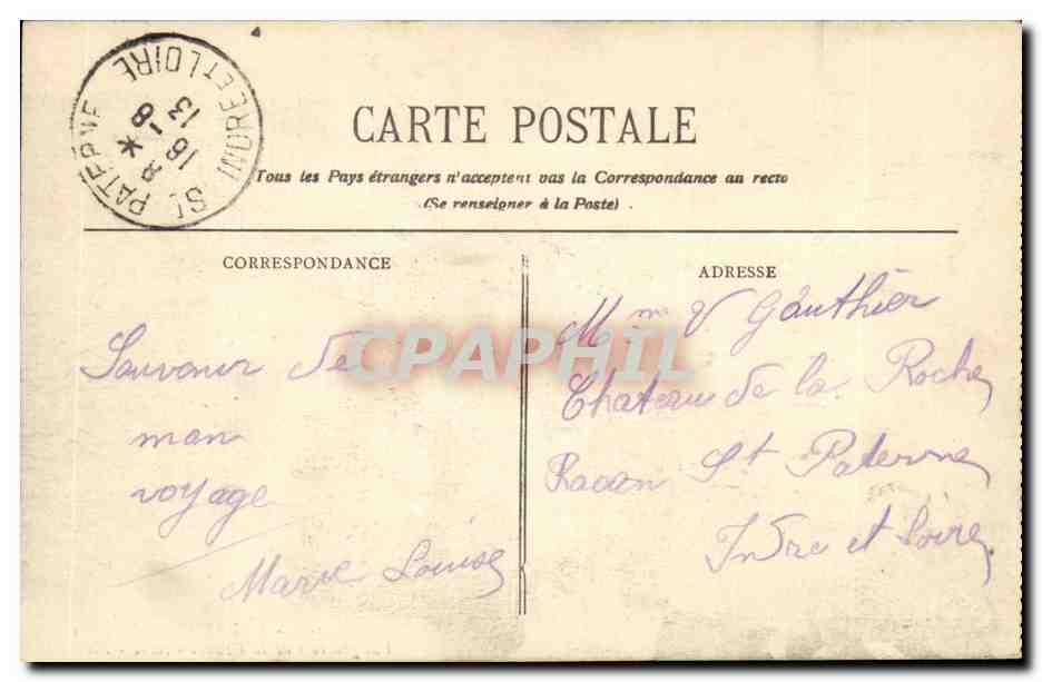 Royan CPA Vue generale de la grande conche — Rückseite