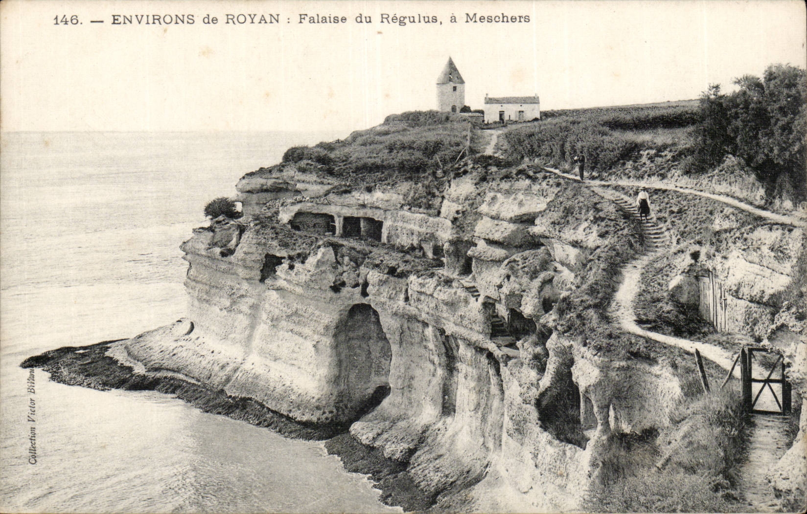 Environs de Royan CPA Falaise du Regulus a MEschers