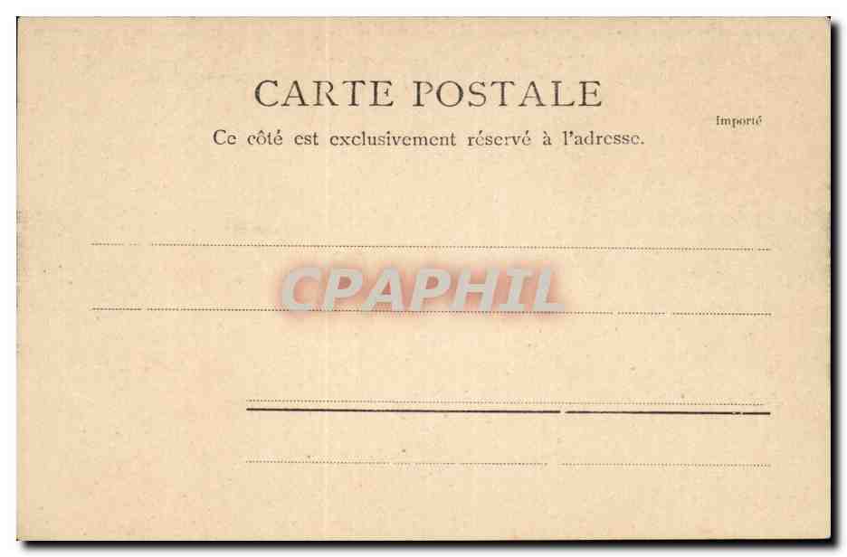 Vichy CPA La gare — Verso