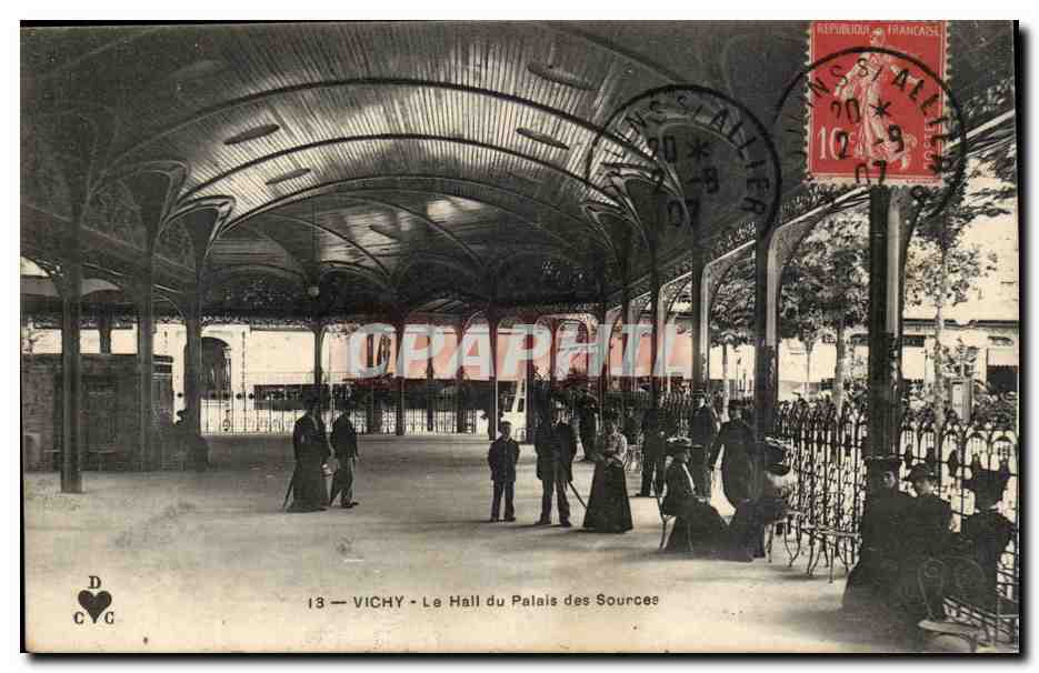 Vichy — Le Hall du Palais des Sources — D.CVG n°13