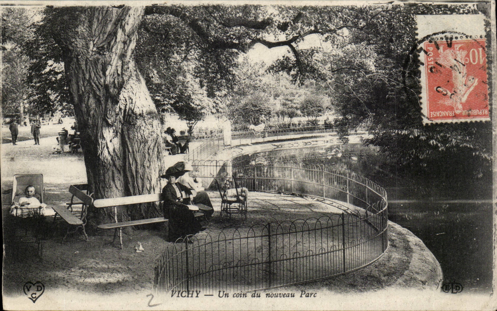 Vichy — Un coin du nouveau Parc — VCD