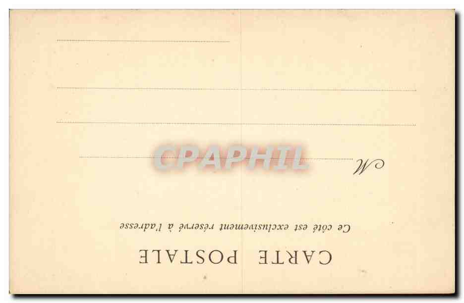 Vichy CPA Le kiosque de musique — Rückseite
