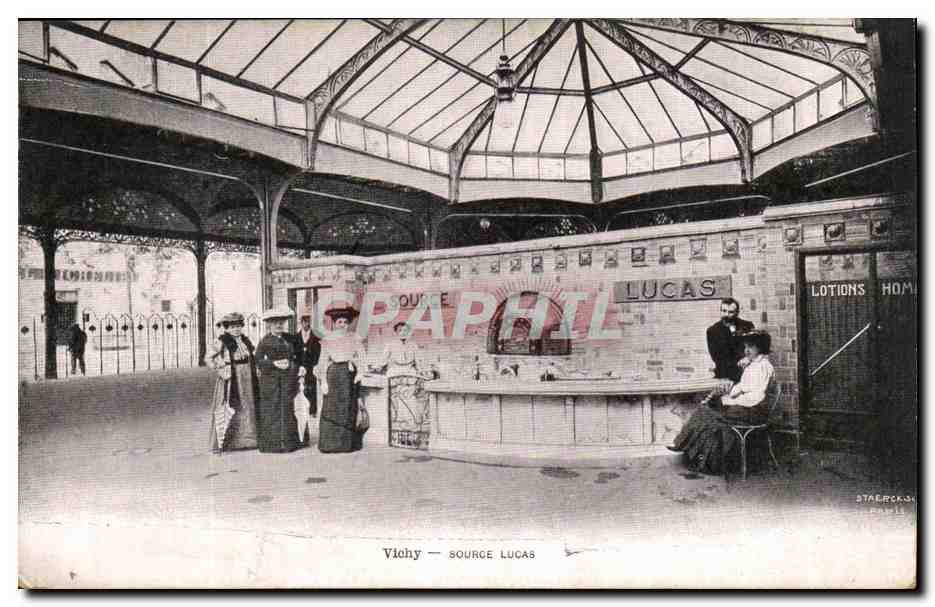 Vichy — Source Lucas — Verlag Staercks, Paris