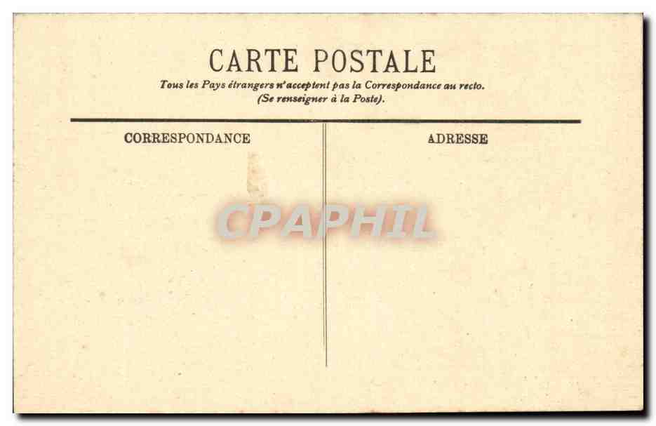 Vichy CPA La source de la grande grille — Verso