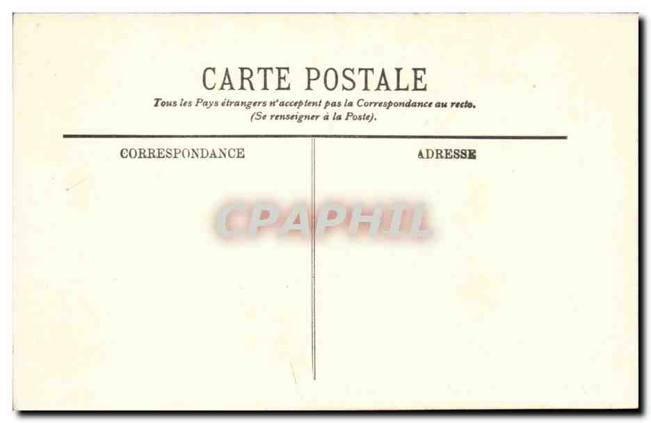 Vichy CPA Un coin du parc des Celestins — Rückseite