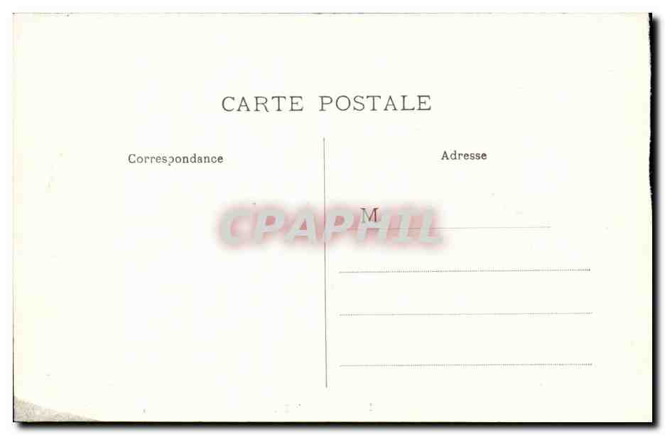 Bourbon l'archambault CPA Le casino — Rückseite