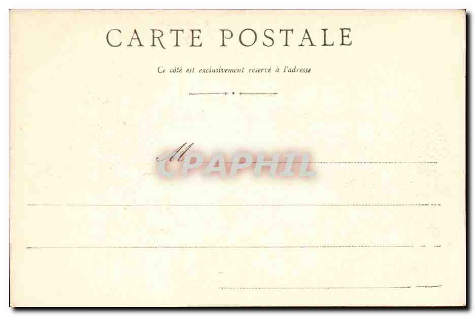 Moulins CPA Le cours de Bercy Allees des Gateaux — Verso