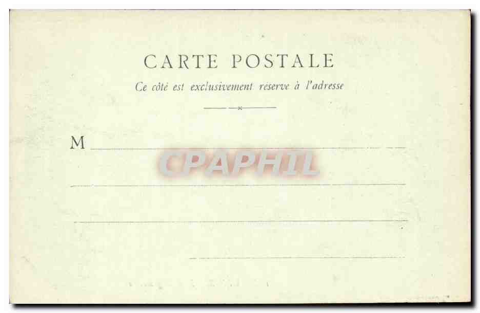 Moulins CPA Pont Regemortes — Verso