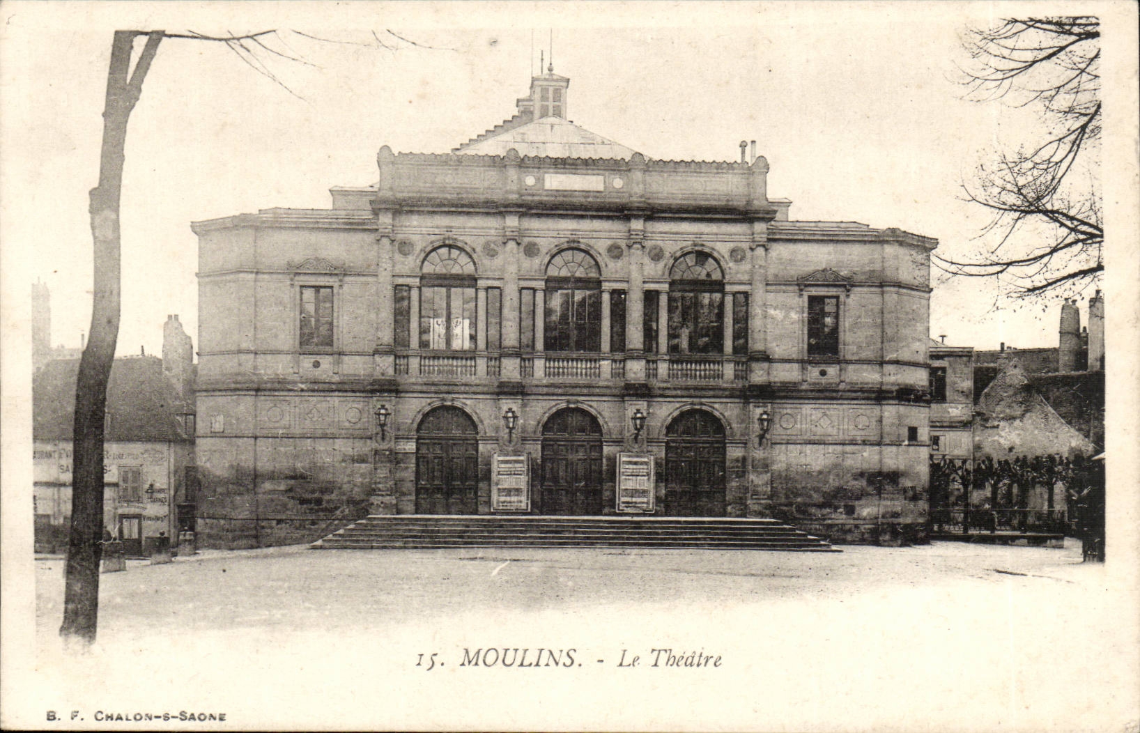 Moulins CPA Le theatre
