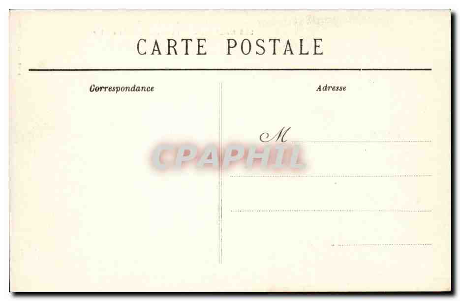 Environs de Vichy CPA Les Malavaux pont du chemin de fer — Rückseite