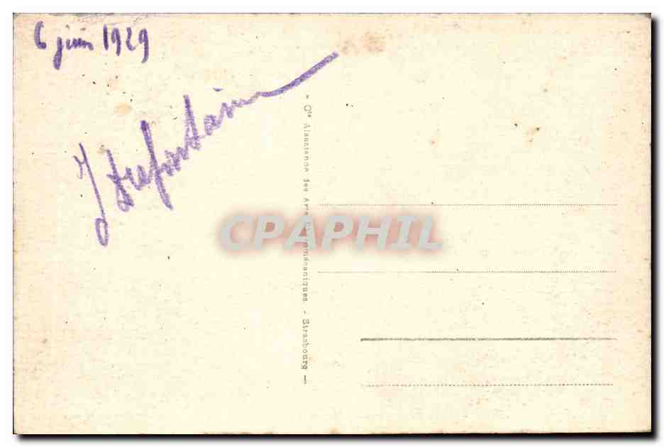 Vichy CPA Source Mesdames — Rückseite