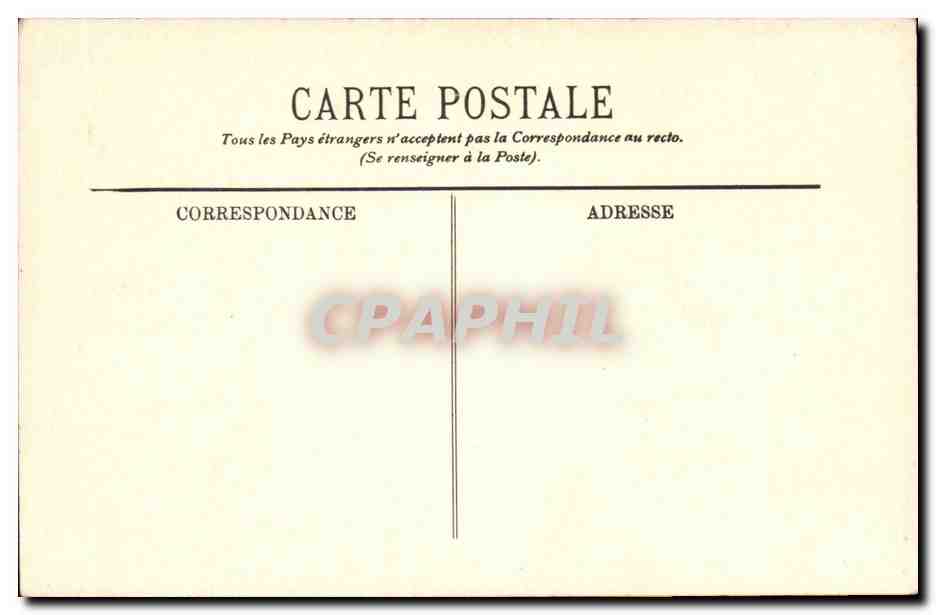 Vichy CPA Les bords de l'allier — Verso