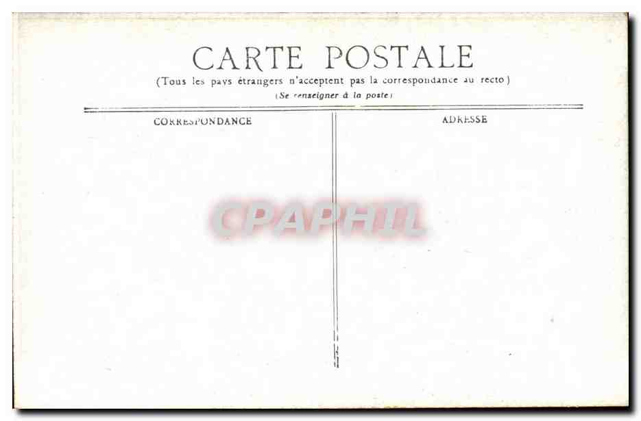Vichy CPA Le theatre — Verso