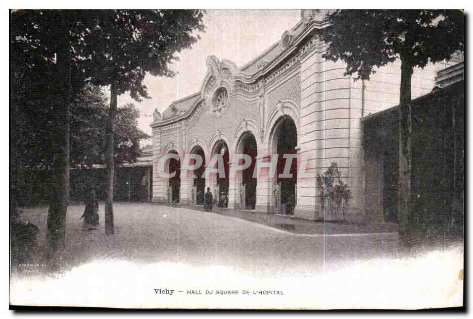 Vichy CPA hall du square de l'hopital