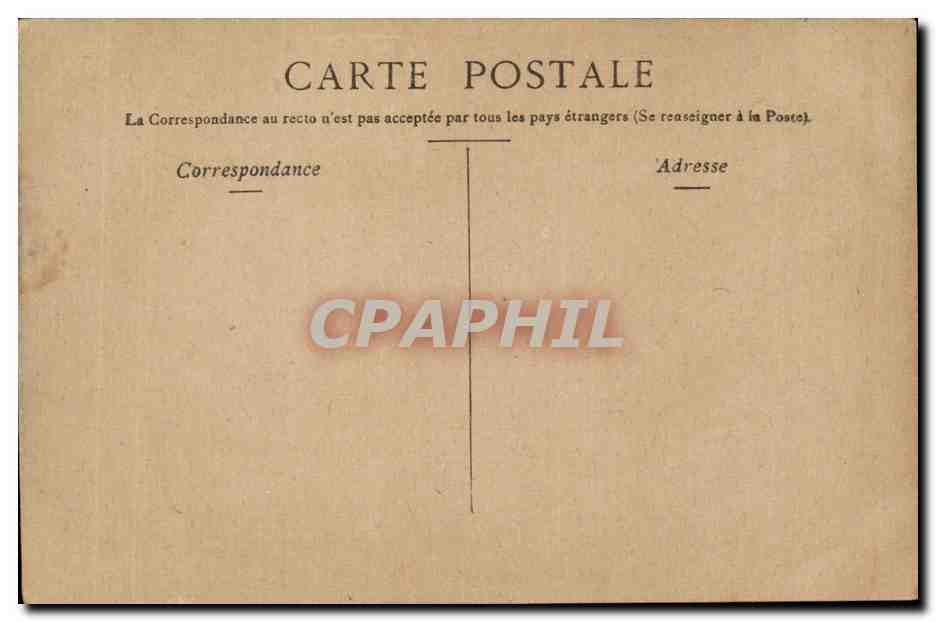 Environs de Vichy CPA Chateau de Maulmont (rendez vous de chasse) — Rückseite