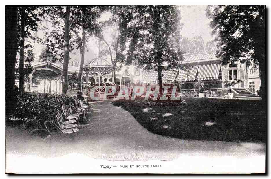 Vichy CPA Parc et source Lardy