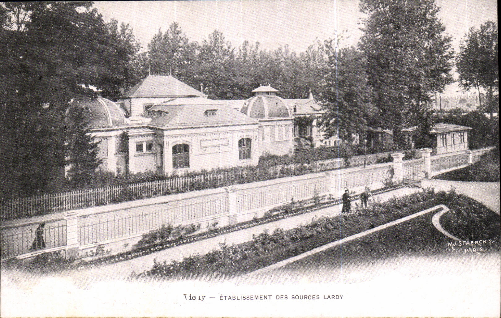 Vichy CPA Etablissement des sources Lardy