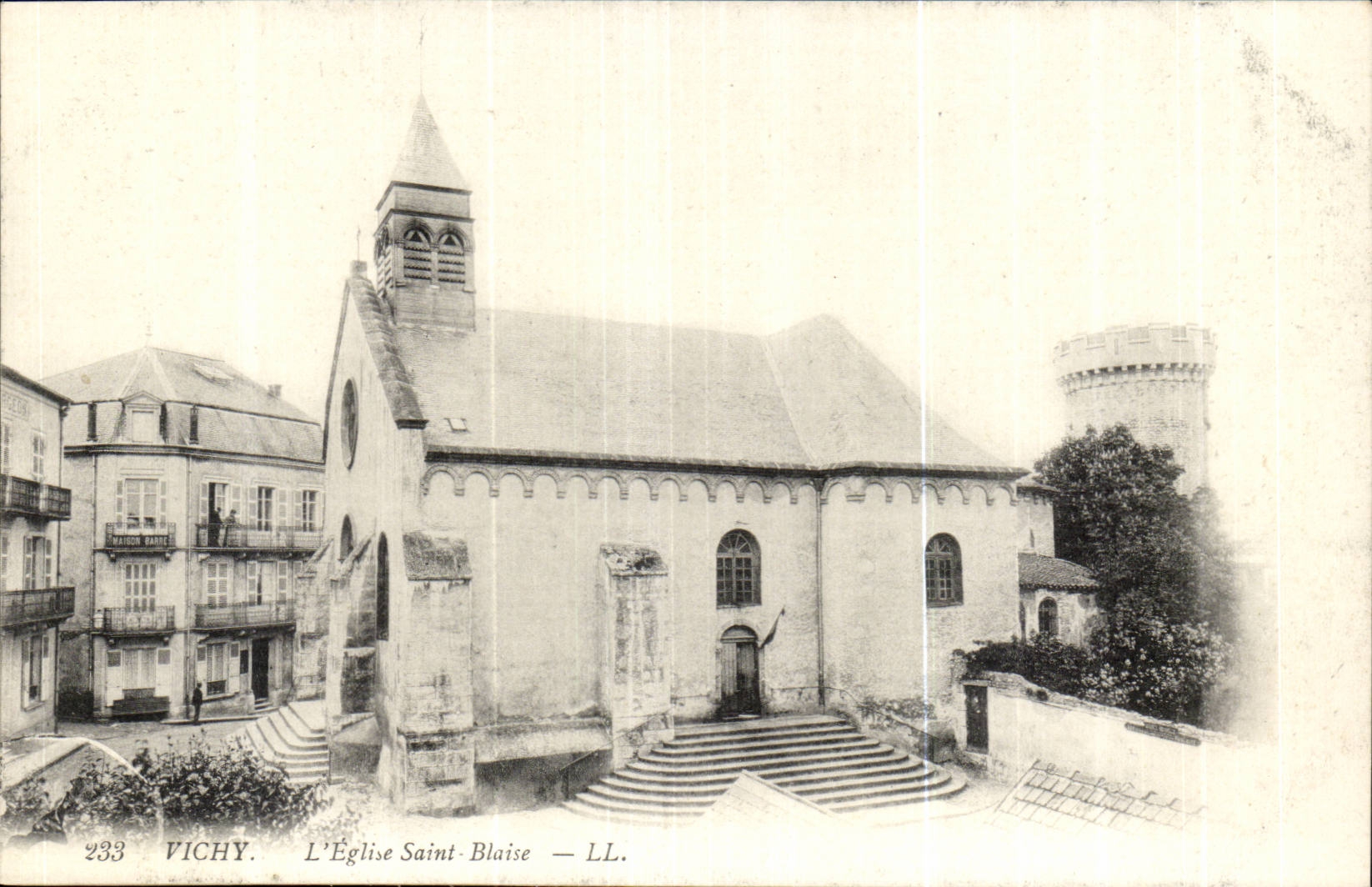 Vichy — L'Église Saint-Blaise — Maison Basse — LL. n°233