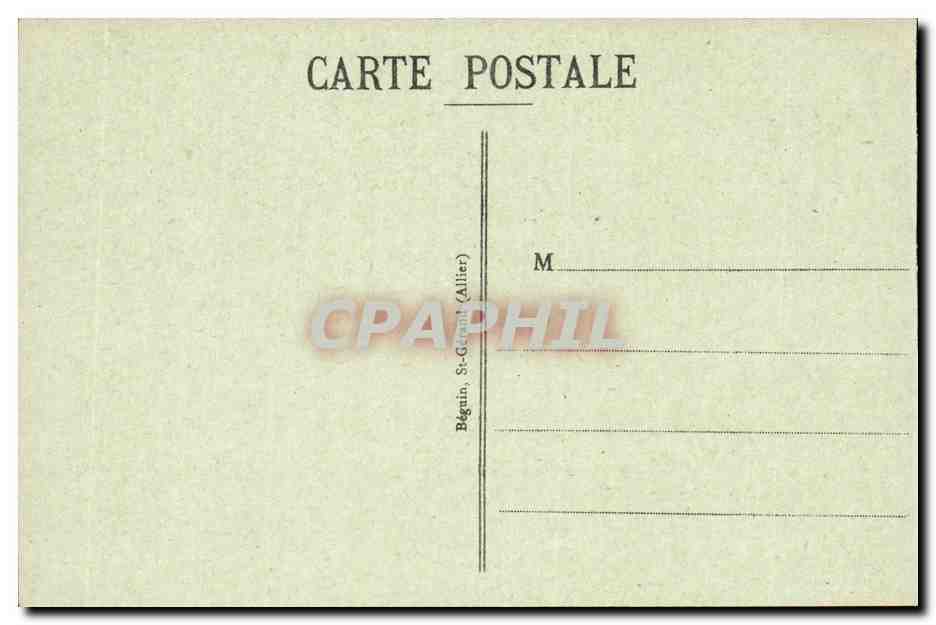 Vichy CPA FAcade du casino — Verso