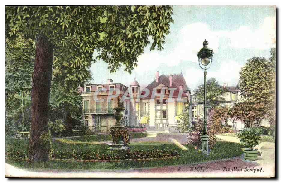 Vichy CPA Pavillon SEvigne