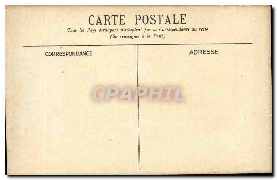 Vichy CPA Pavillon SEvigne — Rückseite