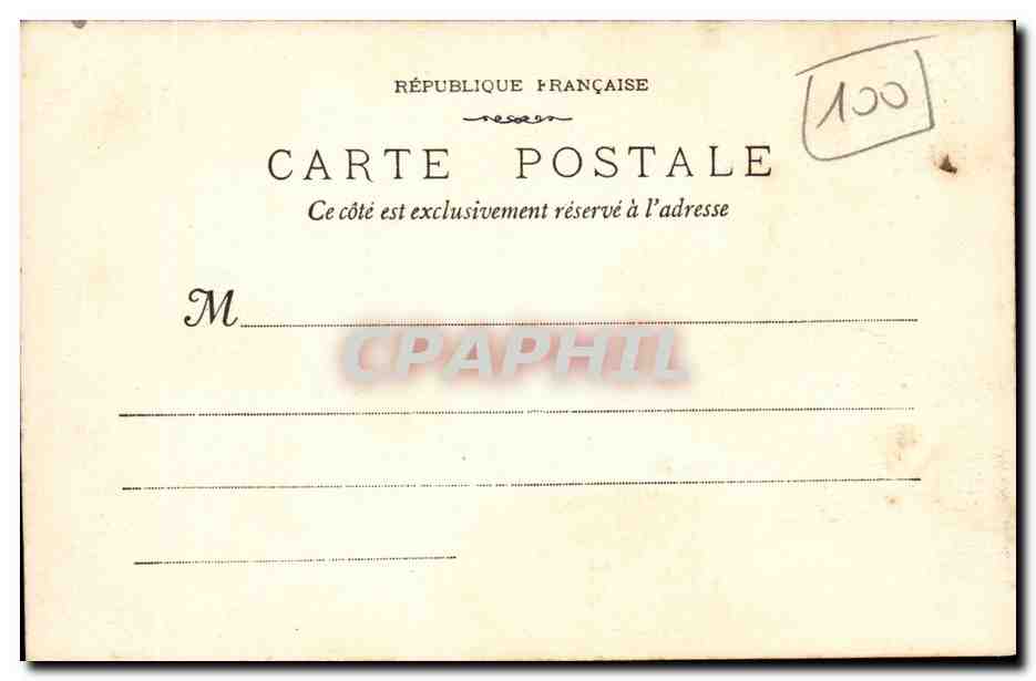 Vichy CPA Le pavillon SEvigne  — Rückseite