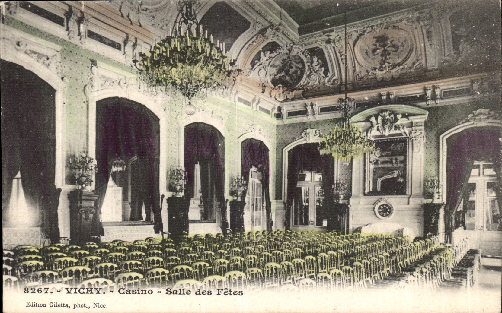 Vichy CPA Le casino Salle des fetes