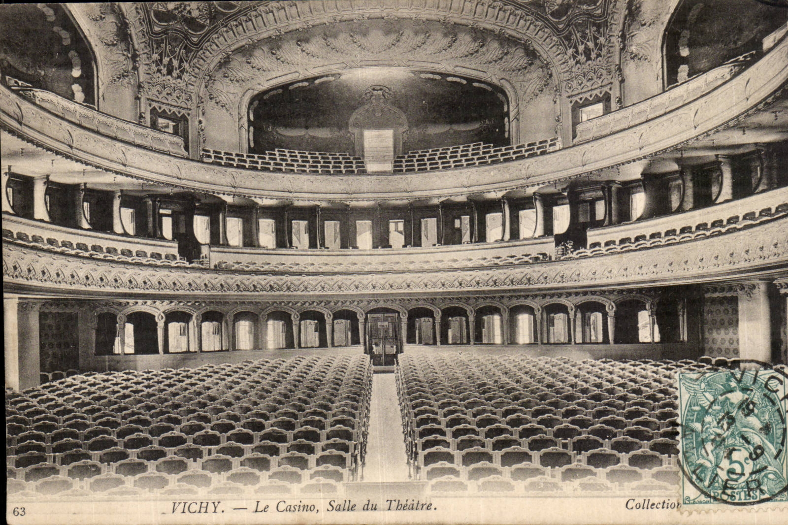 Vichy CPA Casino Salle du theatre