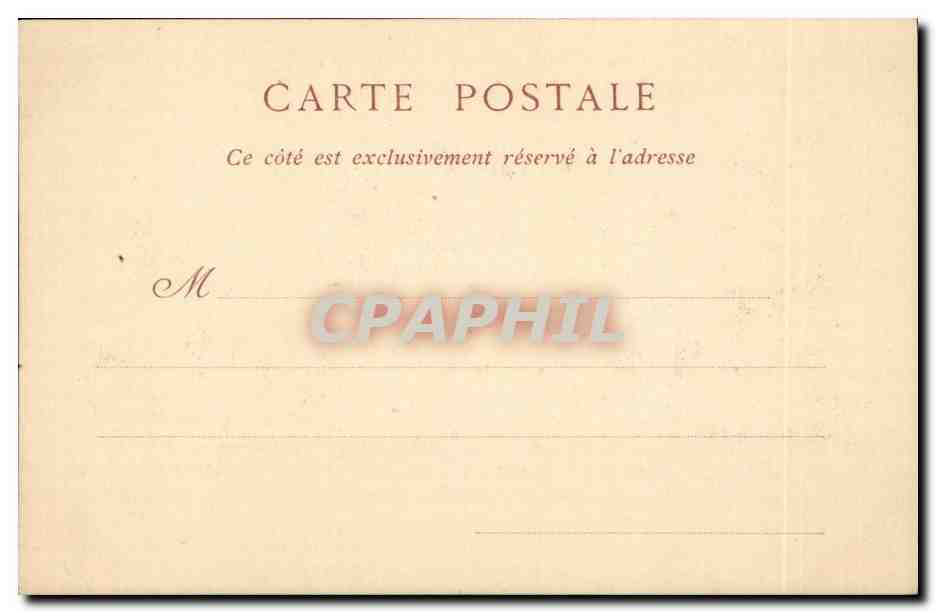 Vichy CPA Pont sur l'allier (charette a boeufs) — Rückseite