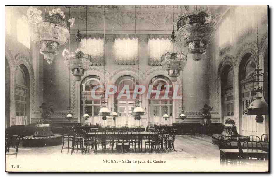 Vichy CPA Salle de jeux du casino 