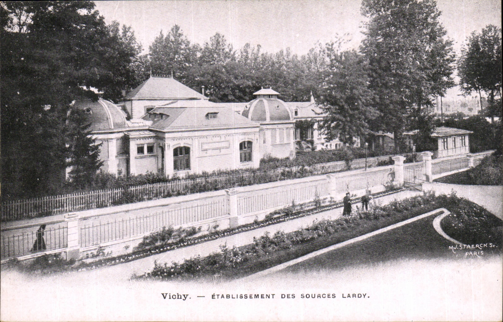Vichy CPA Etablissement des sources Lardy