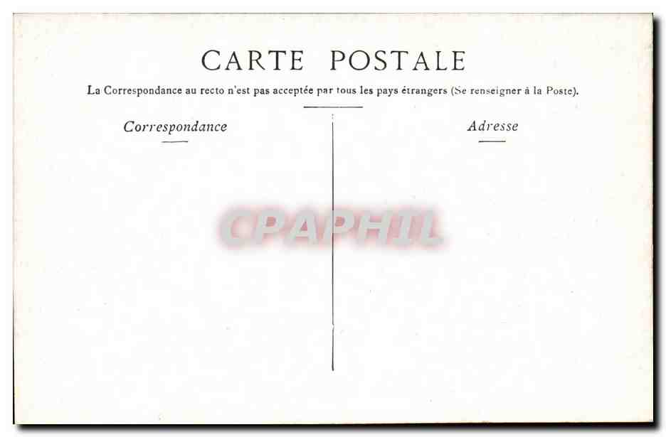 Vichy CPA Etablissement des sources Lardy — Rückseite